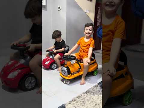 سباق بين كريم وجاد /@Kidskoki #سبايدرمان #خلودة #شفا #كيدز #العاب_اطفال #سباق