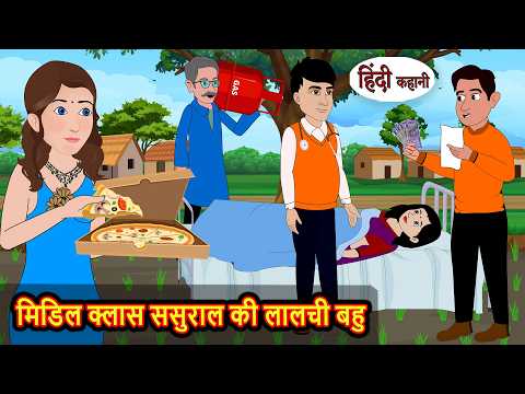 मिडिल क्लास ससुराल की लालची बहु | Bedtime Stories | Moral Story | Fairy Tales | Kahani | Storytime