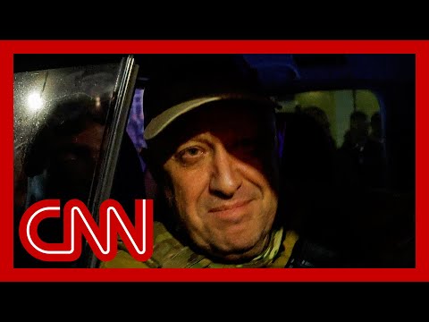 Video shows Wagner boss leaving Russian military headquarters
