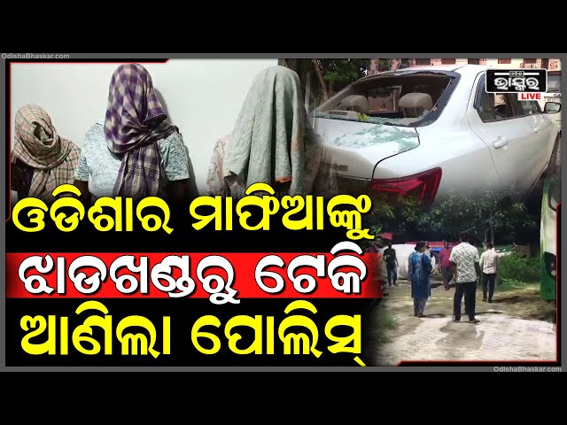 ଓଡିଶାର ମାଫିଆଙ୍କୁ ଝାଡଖଣ୍ଡରୁ ଟେକି ଆଣିଲା ପୋଲିସ୍... ବାଉଳାରେ କଲେ ଚିତ୍କାର...