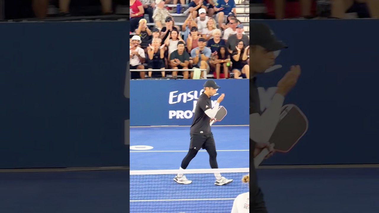 Absolute doozy of a pickleball point 😮‍💨