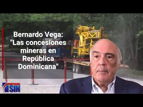 Bernardo Vega: "Las concesiones mineras en República Dominicana"