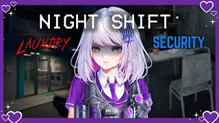 GAME HORROR DI TEMPAT LAUNDRY DAN  JADI SATPAM | NIGHT SHIFT : LAUNDRY