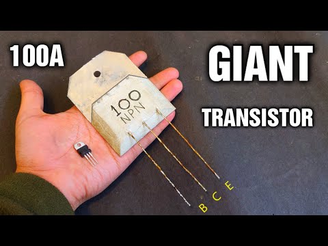 Make 400V Giant Power Transistor with 108A Peak Amperes | Best DIY Project 2020
