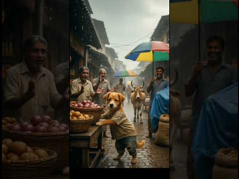 The poor dog's bicycle broke down - Artificial Intelligence - AI Video - Puppy tales Hub