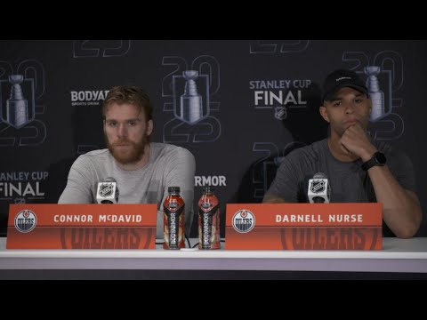 RAW | Connor McDavid, Darnell Nurse 06.16.25