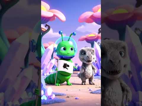 Wormy & T-Rex 🦖 🐛❣️ #viralshorts