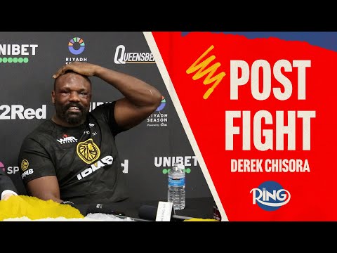 Derek Chisora EMOTIONAL Reaction After Otto Wallin Win