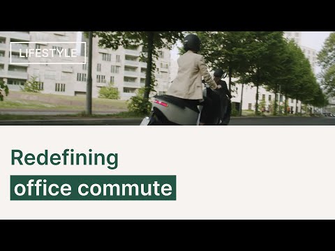 Redefining office commute | unu e-scooter