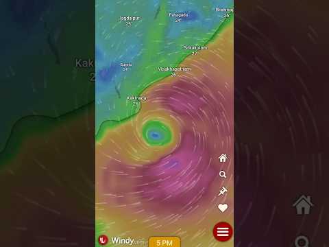 day2 భయపెడుతున్న మొంథా తుఫాన్ #Fearful Cyclone Montha Weather #viral #short #localboynaveen