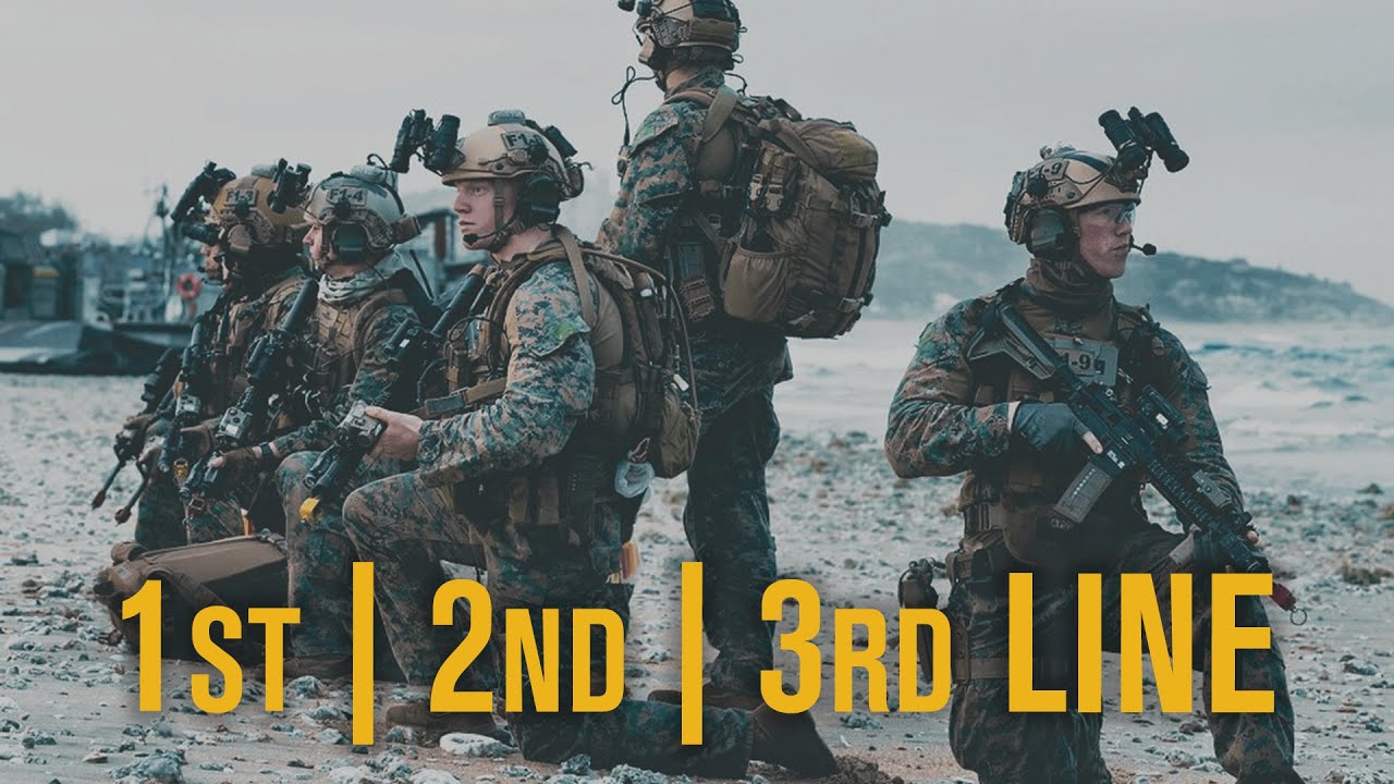 DIFERENCIAS ENTRE LA FIRST LINE | SECOND LINE | THIRD LINE DE NUESTRAS EQUIPACIONES TÁCTICAS