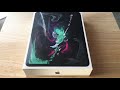 Apple iPad Pro 11” 64GB Space Gray WiFi 3rd Gen Tablet Unboxing 11-8-18