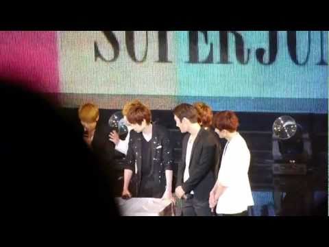 110606 Ending Talk 主圭賢 @ SJ-M Fan Party 晚場 (1/3)