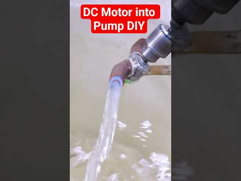MAKE A WATER PUMP FROM DEAD DC MOTOR DIY $$$😃 #mrelectron