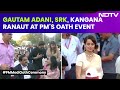 PM Modi Oath Ceremony 2024 | Gautam Adani, SRK, Kangana Ranaut, Akshay Kumar At PMs Oath Event