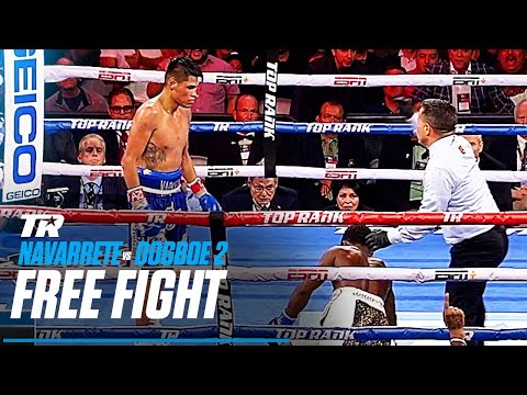 Emanuel Navarrete Forces Isaac Dogboe's Corner To Stop The Fight | MAY 11, 2019