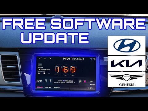 Free Car Software Update - Kia Hyundai Genesis
