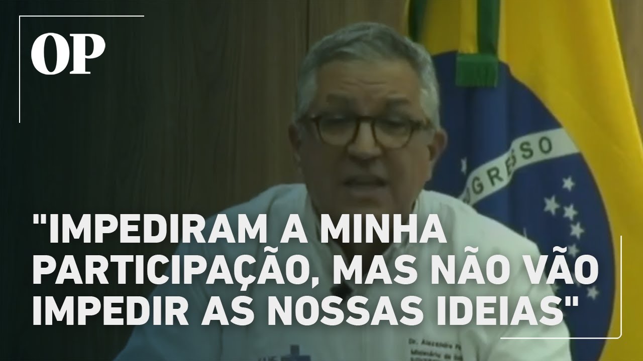 Barrado nos EUA Padilha discursa na Opas de forma remota rebate Trump e elogia Mais Médicos