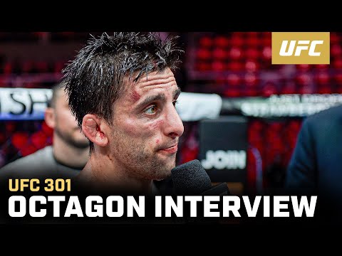 Steve Erceg Octagon Interview | UFC 301