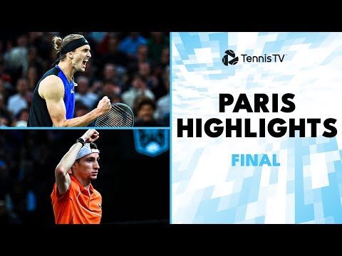 Alexander Zverev vs Ugo Humbert For The Title | Paris 2024 Final Highlights