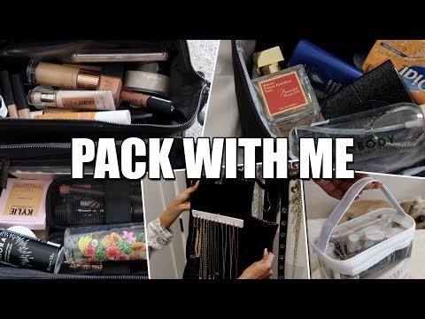 PACK WITH ME - TIPS HOW I PACK FOR A TRIP