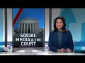 Supreme Court hears cases involving free speech rights on social media  - 08:51 min - News - Video