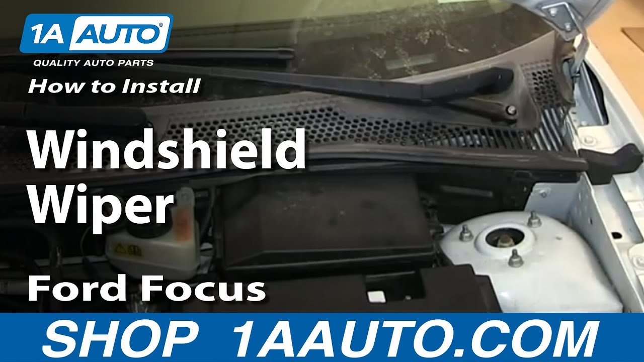 Change windscreen wipers ford focus #10