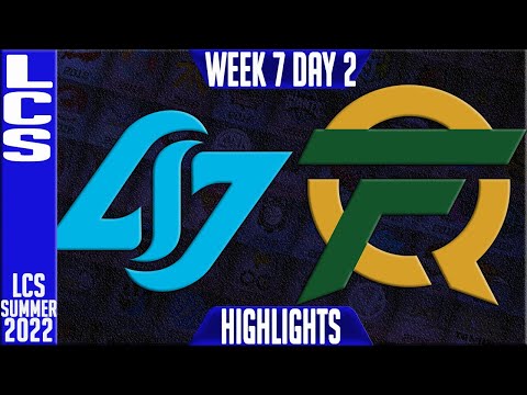 CLG vs FLY Highlights | LCS Summer 2022 W7D2 | Counter Logic Gaming vs FlyQuest