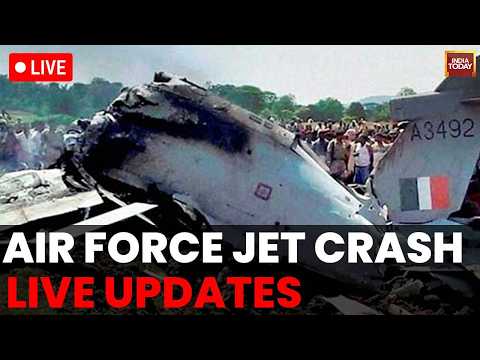 Assam Plane Crash News LIVE: 2 IAF Pilots Killed in Sukhoi Su-30 Crash in Assam | India Today LIVE