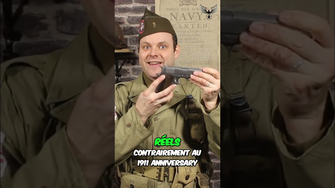 Arsenal vs Liverpool: Analyse des Détails du Colt 1911 Cybergun ! #shorts