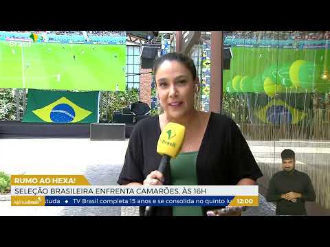 RJ | Rio se prepara para jogo do Brasil e Camarões