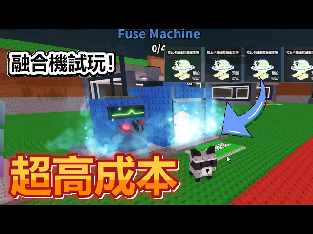 扔了超多腦斧神和秘密進去！究竟能融合到什麽！？【steal a brainrot】