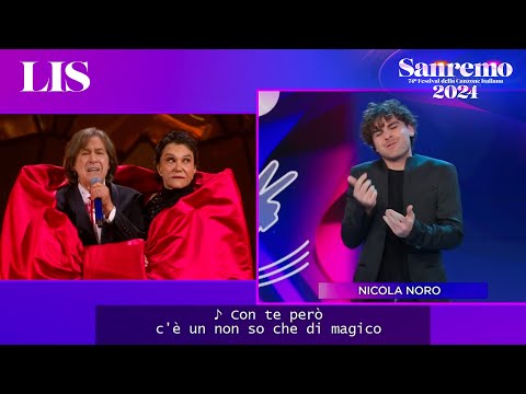 LIS Sanremo 2024 - Ricchi e Poveri cantano 'Ma non tutta la vita'