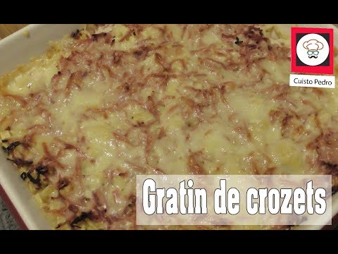 Gratin de crozets jambon comté- recette thermomix tm5