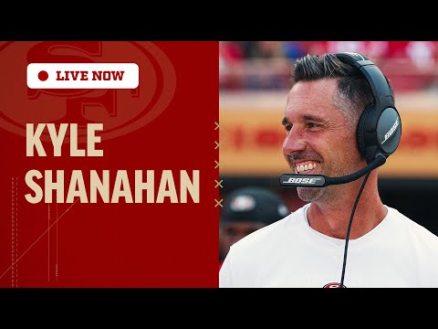 Kyle Shanahan Speaks to the Media Before 49ers Practice video clip