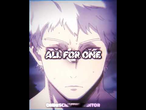 ALL FOR ONE VS IRON MIGHT