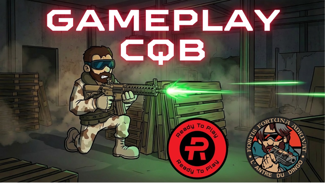 Airsoft - En CQB avec la John Ding 1.0 RTP ! [French]