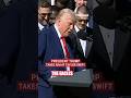Trump swipes at Taylor Swift in Super Bowl celebration #trump #taylorswift #news #shorts #news #nfl