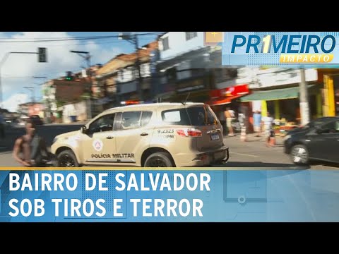 Novo tiroteio é registrado em Salvador após megaoperação e prisões | Primeiro Impacto (19/06/24)