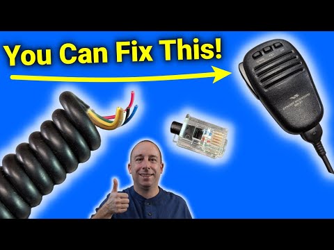 Two Options You Can Use to Fix a Broken Ham Radio Microphone Cord