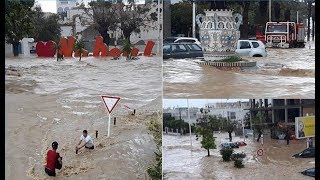 تونس: أربعة قتلى وخسائر كبيرة في فيضانات مدينة نابل -