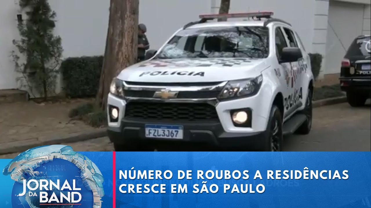 Número de roubos a residências cresce em São Paulo | Jornal da Band