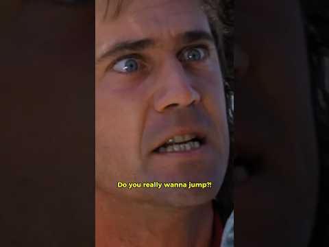 Mel Gibson was CRAZY in LETHAL WEAPON