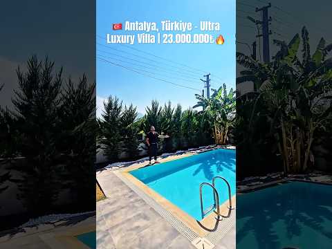 🇹🇷 Antalya, Türkiye – Ultra Luxury Villa | 23.000.000₺ #villa #realestate #luxuryhouse #village