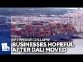 Businesses hopeful amid re-floating of Dali cargo ship