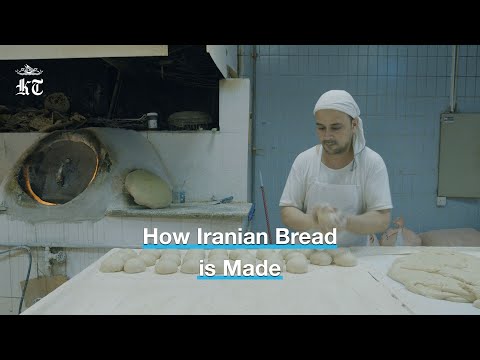 How Iranian Bread is Made