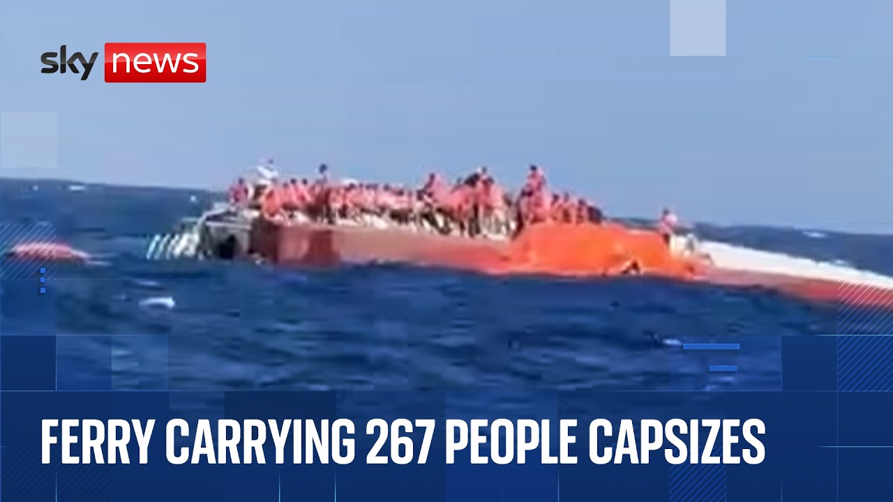 Seven people dead after passenger ferry capsizes off northern Cyprus
