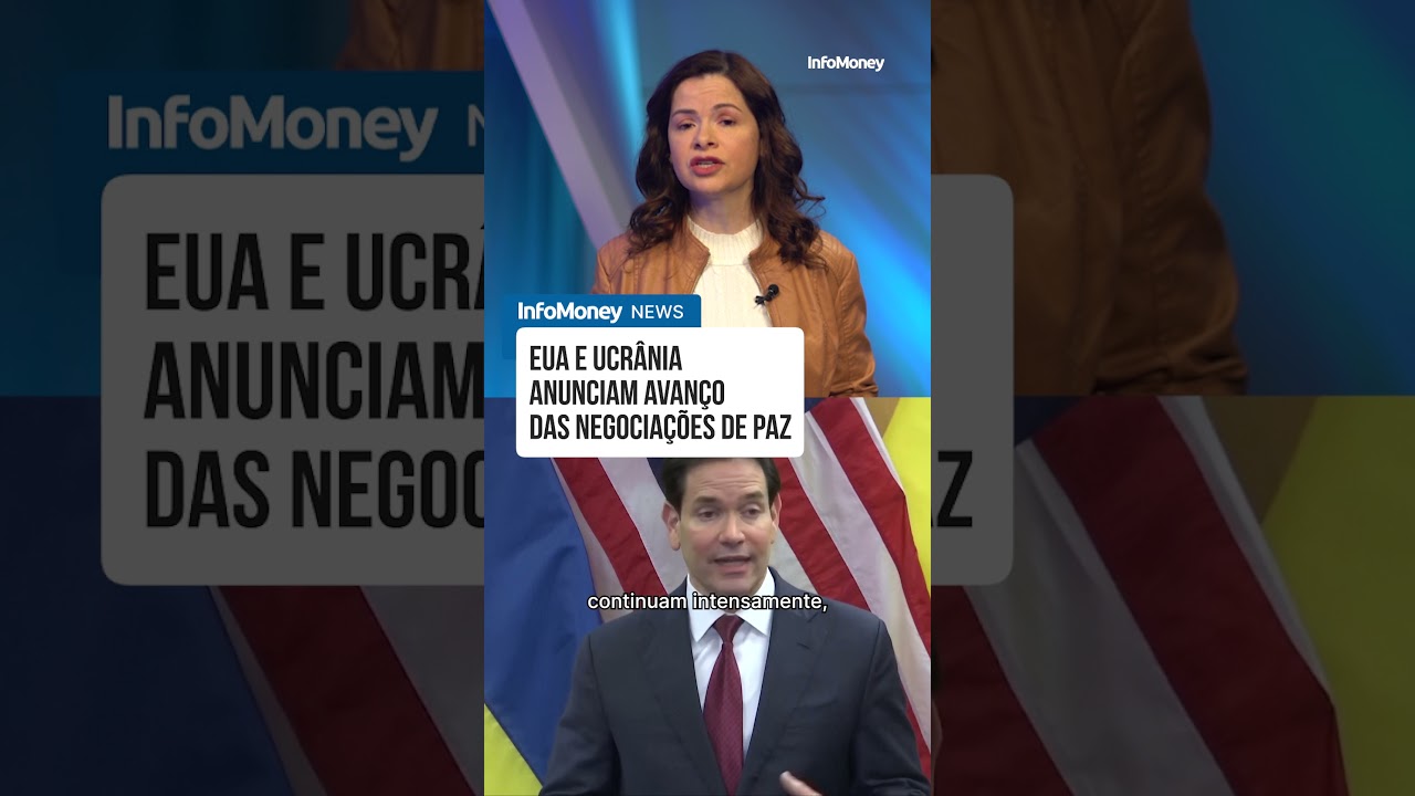 EUA e Ucrânia anunciam avanço em negociações de paz com a Rússia