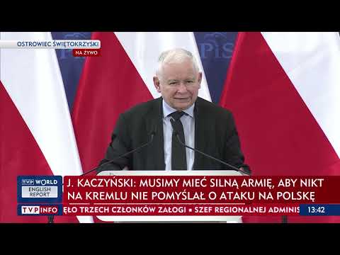 Prezes PiS Jarosław Kaczyński: Walczymy z inflacją i łagodzimy jej skutki