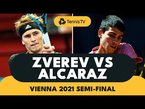 Alexander Zverev vs Carlos Alcaraz Extended Highlights | Vienna 2021 Semi-Final